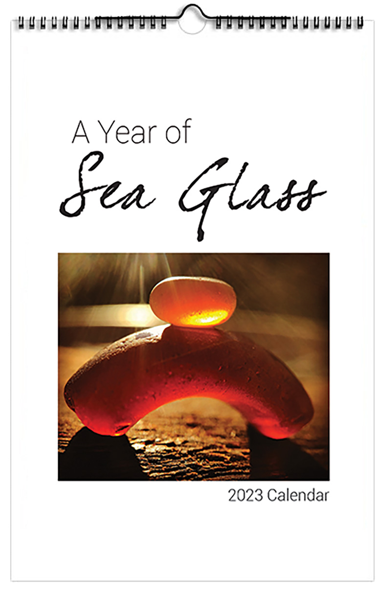 Sea Glass 2023 Wall Calendar Cover